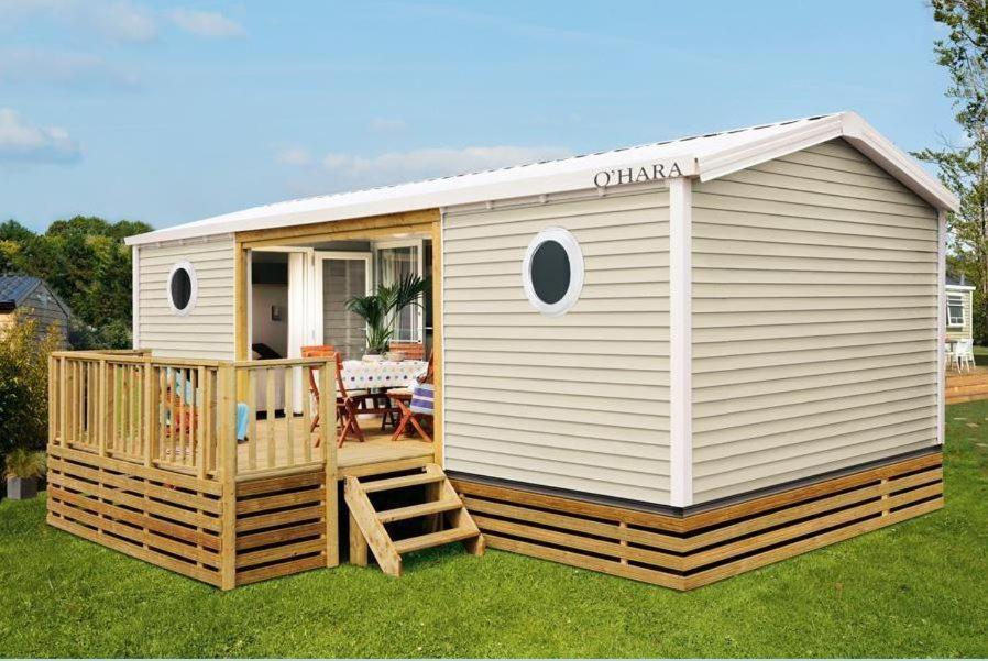 ホテル Camping Le Lac Bleu Châtillon-en-Diois エクステリア 写真